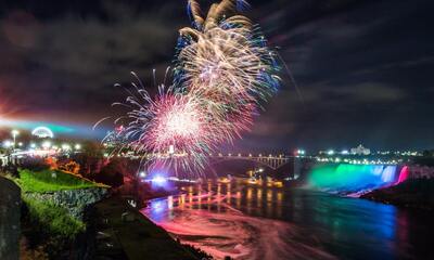 Fireworks in Niagara