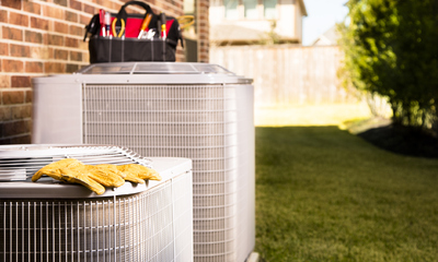 Air Conditioning Unit Ready for Inspection